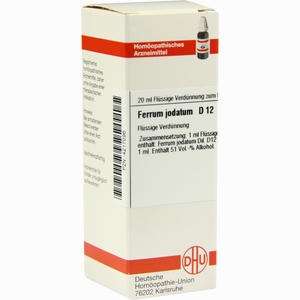 Ferrum Jodat D12 Dilution 20 ml - ab 12,60 €