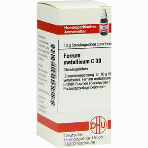 Ferrum Met C30 Globuli 10 g - ab 7,22 €