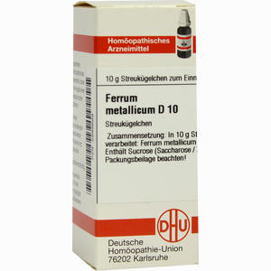 Ferrum Met D10 Globuli 10 g - ab 9,23 &euro;
