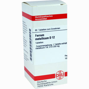 Ferrum Met D12 Tabletten 80 Stück - ab 8,17 €