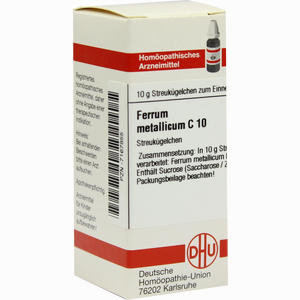 Ferrum Metallicum C10 Globuli 10 g - ab 0,00 €