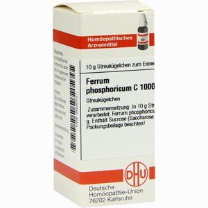 Ferrum Phosphoricum C1000 Globuli 10 g - ab 33,92 €