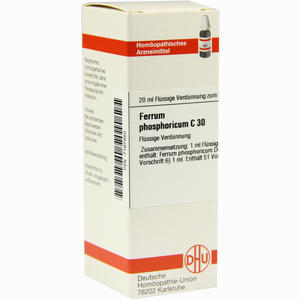 Ferrum Phosphoricum C30 Dilution 20 ml - ab 8,82 €
