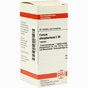 Ferrum Phosphoricum C30 Tabletten 80 Stück - ab 8,41 €