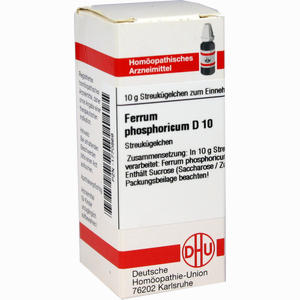 Ferrum Phosphoricum D10 Globuli 10 g - ab 7,12 €