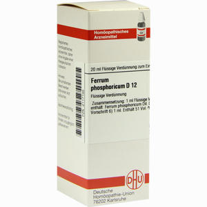 Ferrum Phosphoricum D12 Dilution 20 ml - ab 9,42 €