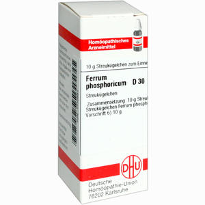 Ferrum Phosphoricum D30 Globuli 10 g - ab 7,22 €