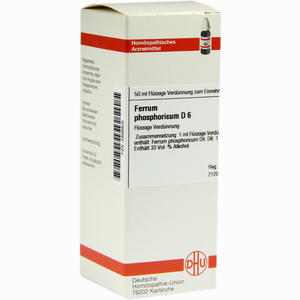 Ferrum Phosphoricum D6 Dilution DHU-Arzneimittel 50 ml - ab 0,00 &euro;