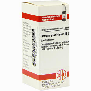 Ferrum Picrinicum D6 Globuli 10 g - ab 7,71 €