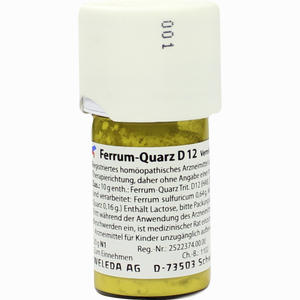 Ferrum Quarz D12 Trituration 20 g - ab 0,00 €