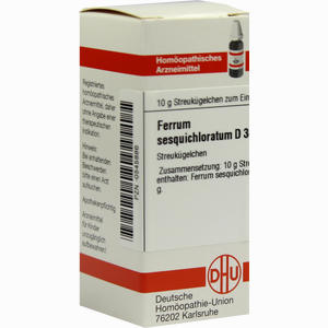 Ferrum Sesquichloratum D30 Globuli 10 g - ab 10,28 €