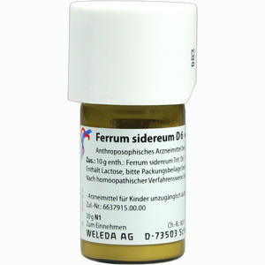 Ferrum Sidereum D6 Trituration 20 g - ab 22,48 €