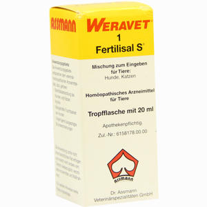 Fertilisal S1 Vet Tropfen 20 ml - ab 8,75 €