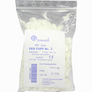Fes Tupf Nr 3 Unst  500 Stück - ab 59,79 €