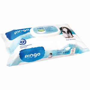 Feuchttücher Baby Pinguin - Pingo Swiss  80 Stück - ab 2,79 &euro;
