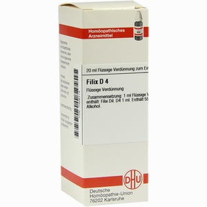 Filix D4 Dilution 20 ml - ab 0,00 &euro;