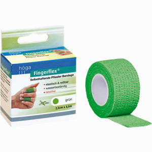 Fingerflex 2.5cmx4.5m Grün Binde 1 Stück - ab 5,54 €