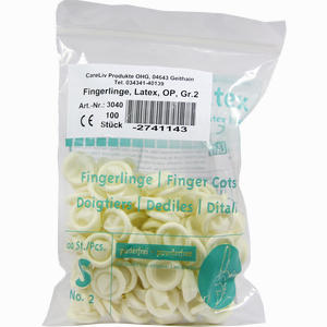Fingerling Latex Op Gr 2 100 Stück - ab 1,80 €