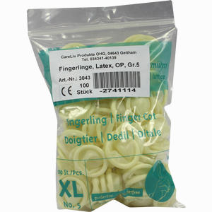 Fingerling Latex Op Gr 5 100 Stück - ab 1,49 €