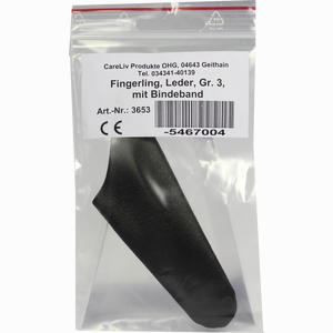 Fingerling Leder mit Bindeband Gr. 3 1 Stück - ab 1,00 €