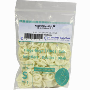 Fingerlinge Latex Größe 2, 100 Stück 100 Stück - ab 1,92 €