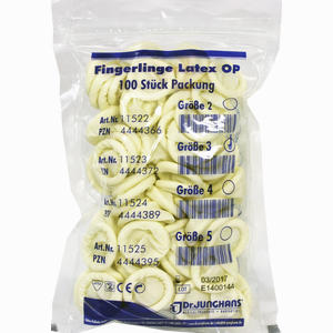 Fingerlinge Latex Größe 3, 100 Stück 100 Stück - ab 1,83 €