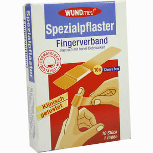 Fingerverband Spezialpflaster 12cmx2cm  10 Stück - ab 1,33 €