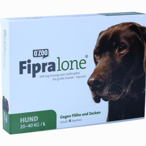 Fipralone 268mg Lösung Zum Auftragen für Große Hunde 4 Stück - ab 0,00 &euro;