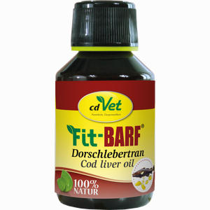 Fit Barf Dorschlebertran Vet Öl 100 ml - ab 7,03 €