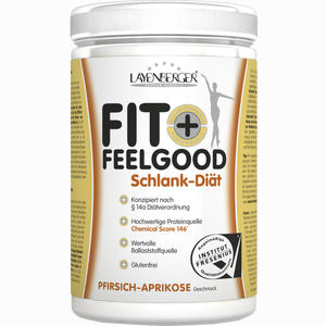 Fit+feelgood Schlank- Diät Pfirsich- Aprikose Pulver 430 g - ab 0,00 &euro;
