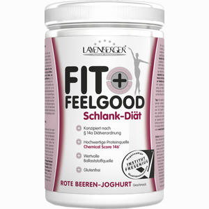 Fit+feelgood Schlank- Diät Rote Beeren/joghurt Pulver 430 g - ab 0,00 &euro;