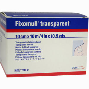 Fixomull Transparent 10mx10cm 1 Stück - ab 33,98 €