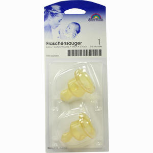 Flaschensauger Kieferorthopädisch Aus Latex für Milch mit Ventil 0- 6 Monate 2 Stück - ab 1,65 €