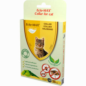 Floh- und Zeckenschutzhalsband für Katzen Ecto- Max  42 CM - ab 6,82 €