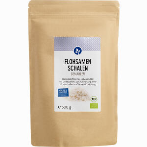 Flohsamenschalen Gemahlen Bio 600 g - ab 16,32 &euro;