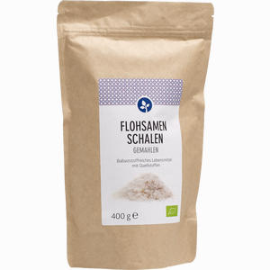 Flohsamenschalen Gemahlen Bio Pulver 400 g - ab 10,72 €