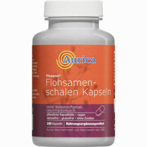 Flohsamenschalen Kapseln Flosano Gemahlen 180 Stück - ab 0,00 €