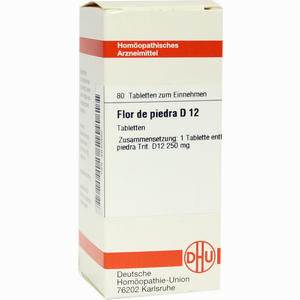 Flor De Piedra D12 Tabletten 80 Stück - ab 9,49 €