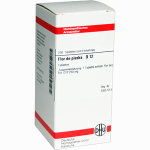 Flor De Piedra D12 Tabletten 200 Stück - ab 0,00 €
