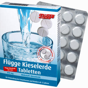 Flügge Kieselerde Tabletten  60 Stück - ab 0,00 €