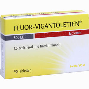 Fluor Vigantoletten 500 Tabletten 90 Stück - ab 0,00 &euro;