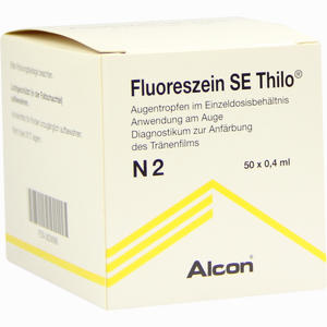 Fluoreszein Se Thilo Augentropfen 50 x 0.4 ml