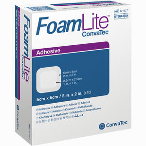 Foam Lite Convatec Adhäsiv 5x5cm Verband 10 Stück - ab 35,18 €