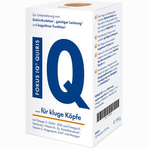 Fokus Iq Kapseln Quiris 120 Stück - ab 17,83 €