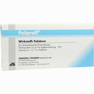 Folarell Ampullen 10 x 1 ml - ab 0,00 &euro;