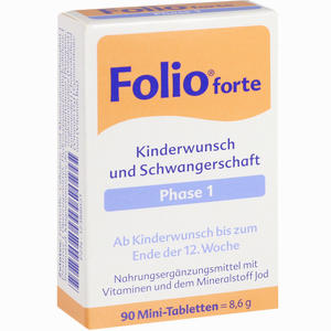 Folio 1 Forte Filmtabletten 90 Stück