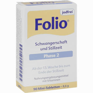 Folio 2 Jodfrei Filmtabletten 90 Stück - ab 0,00 €