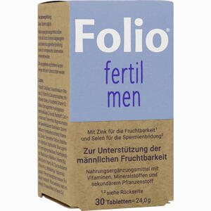 Folio Fertil Men 30 Stück - ab 9,75 €