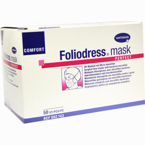 Foliodress Mask Comfort Perfect Grün Op- Masken 50 Stück - ab 8,92 €