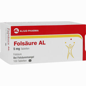 Folsäure Al 5 Mg Tabletten 100 Stück - ab 14,02 €